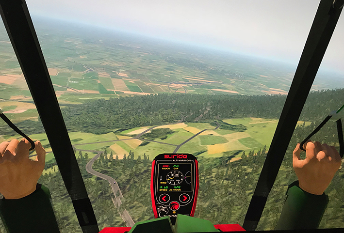 Imacでフライトシミュレーター を楽しむ 絵と山と楽しみ