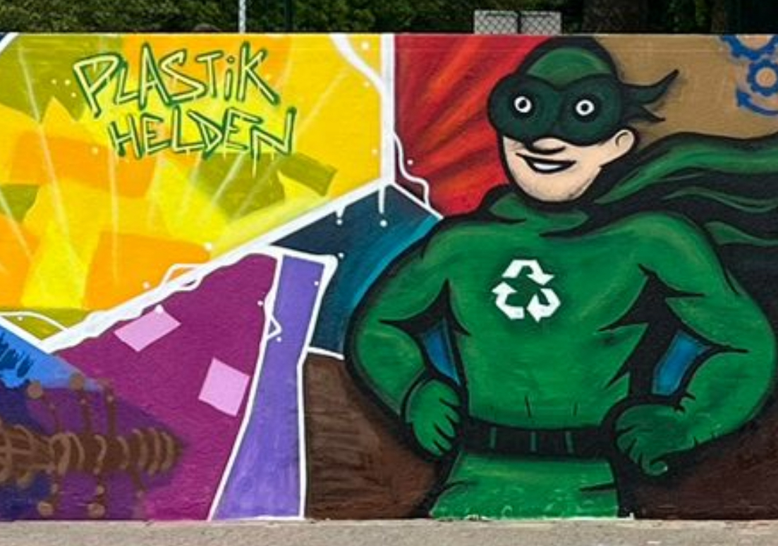Graffiti und Plastik Sammel Aktion