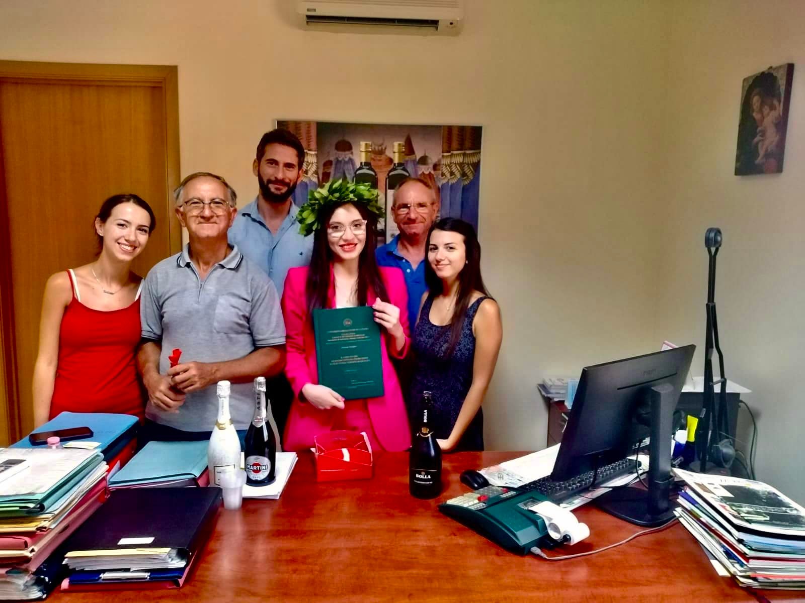 Tesi di laurea: Frantoio Consoli, produzione di Olio extravergine di oliva di qualità.