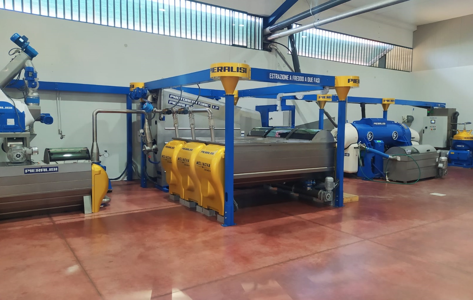 Two-stage cold extraction