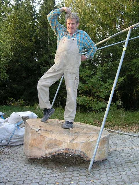 Rohling für eine Monsterschale aus Esche