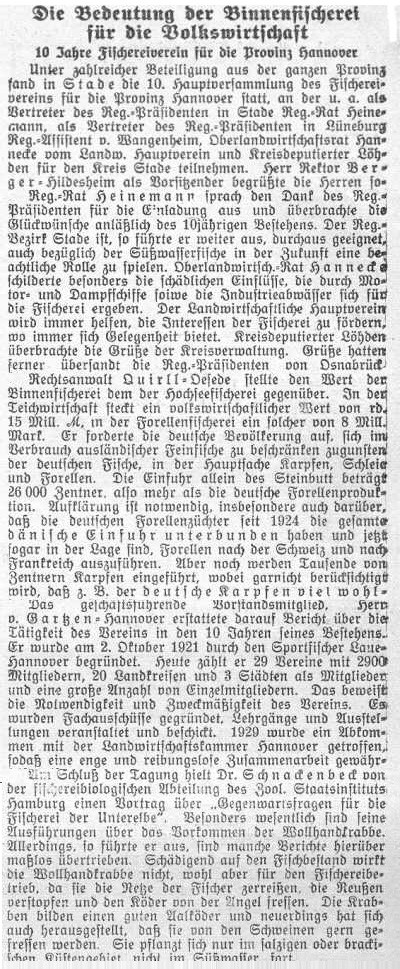 Aller-Zeitung, 28. August 1931