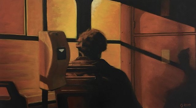 Acrylic on canvas - 78 X 45 cm