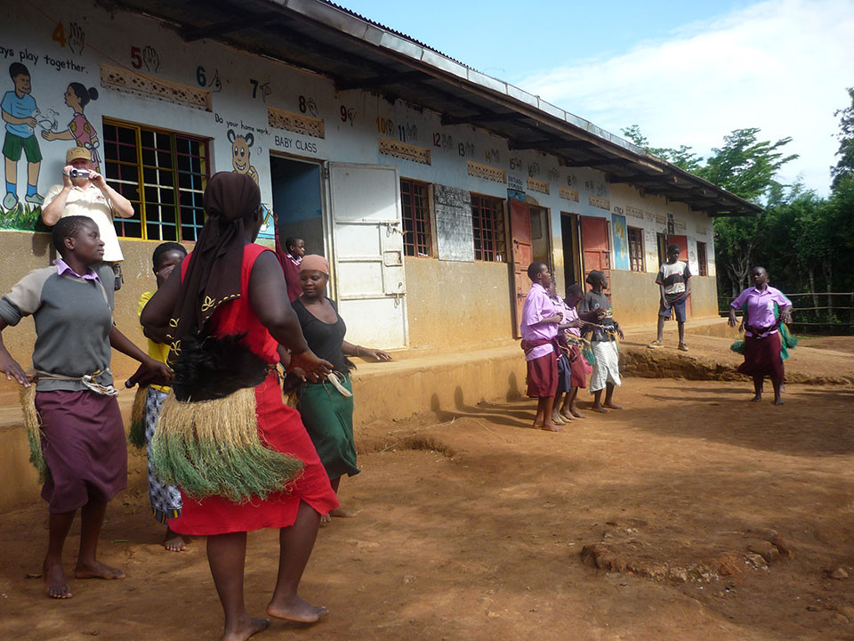 Der Schule "Good Samaratian School" in Masaka geht es viel schlechter, ...