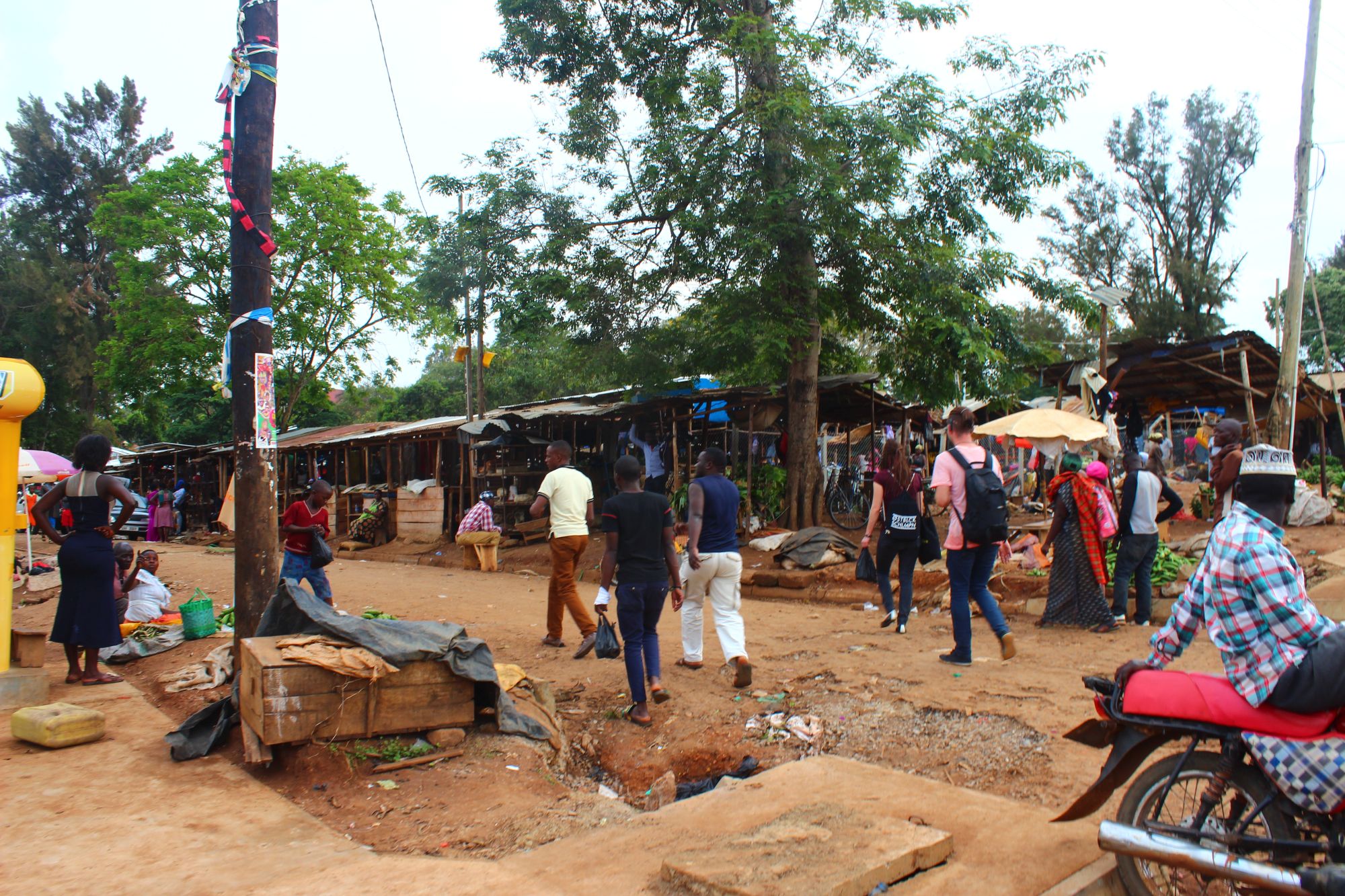 Marktplatz in Masaka