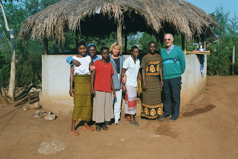 Abschiedsfoto mit den hörenden Köchinnen.