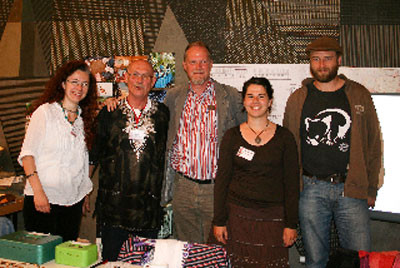 Das Projektteam in Nürnberg (von links nach rechts: Katina Geißler, Gerhard Ehrenreich, Manfred Becker, Anne Baumann, Andreas Heindel)