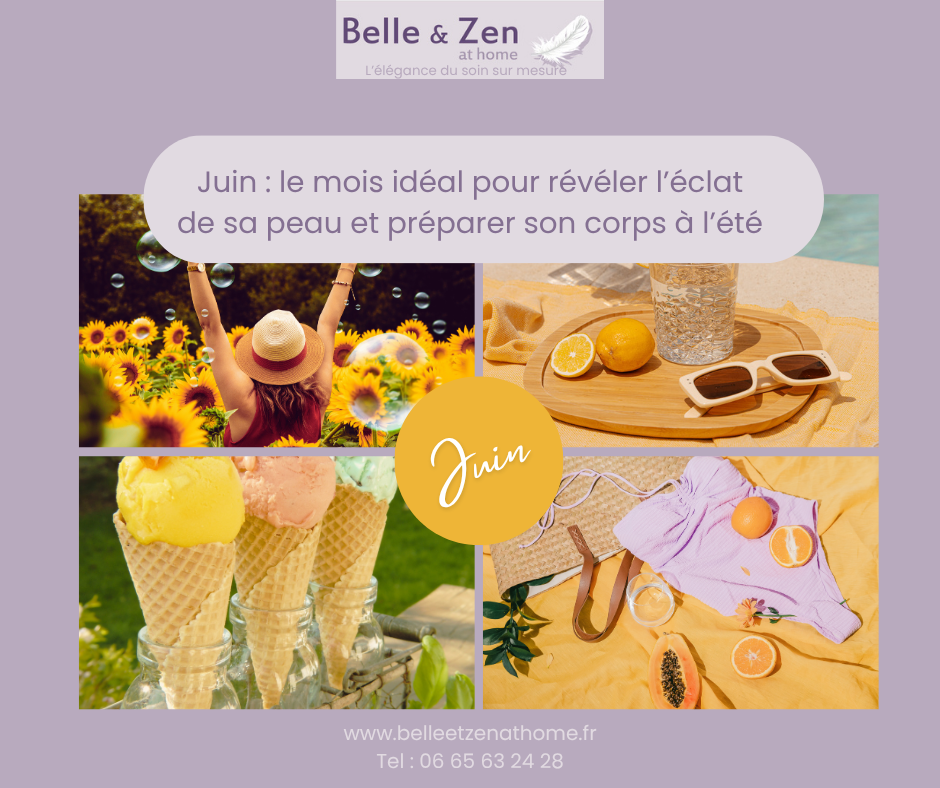 Juin : le mois idéal pour révèler l'éclat de sa peau et préparer son corps à l'été. 
