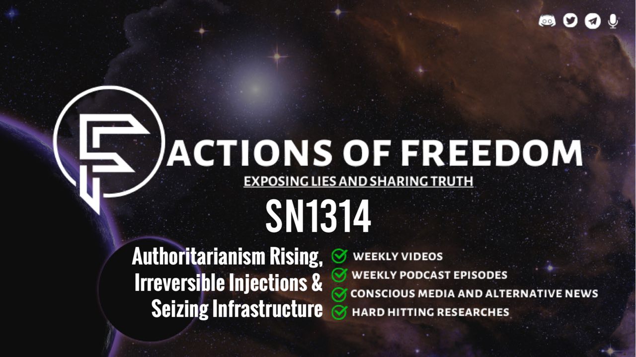 SN1314: Authoritarianism Rising, Irreversible Injections & Seizing Infrastructure ⚠️