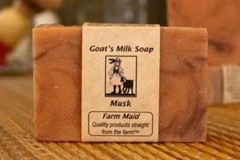 Goat Milk Soap ~ Musk 