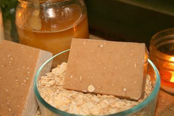 All Natural Oatmeal & Honey Goat Milk Soap