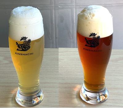 ビール注ぎ方　完成の図！