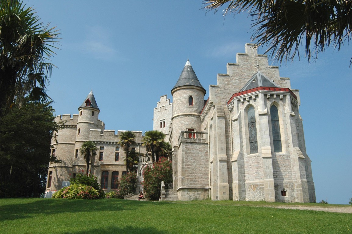 Le château d'Abbadia