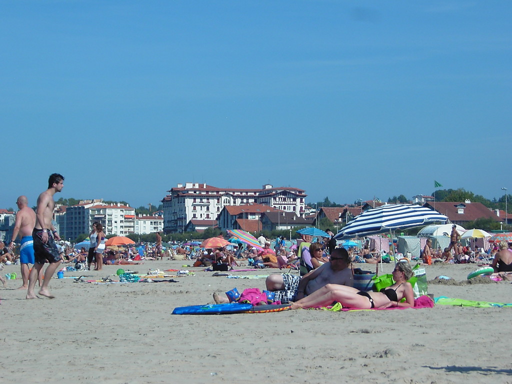 Une partie de la plage