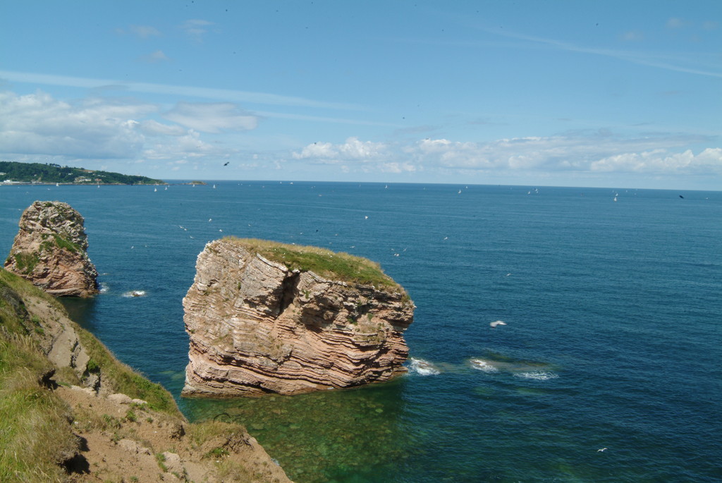 Les deux  rochers appelés "Les deux jumeaux"