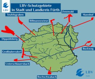 LBV-Schutzgebiete in Stadt und Landkreis Fürth (Foto: LBV Fürth)