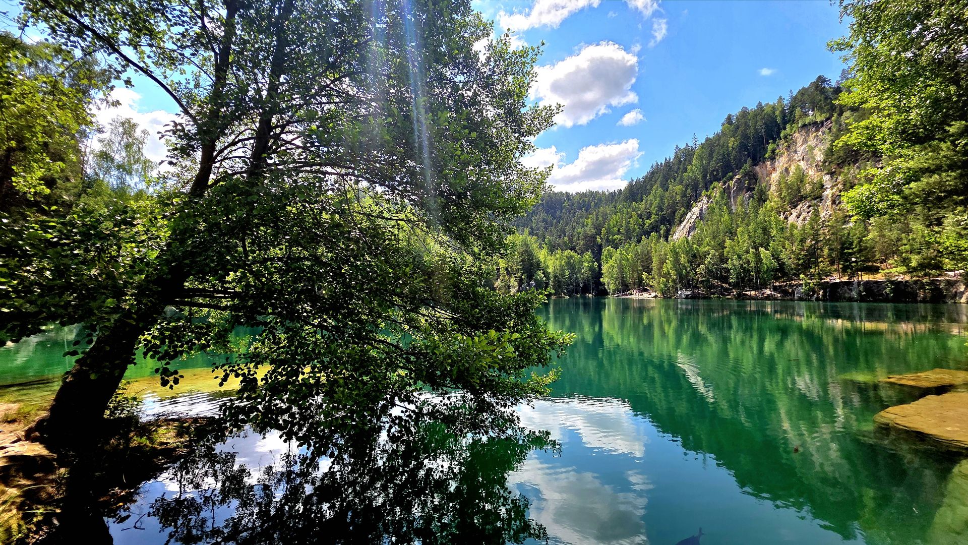 Eingang zur Adersbacher Felsenstadt