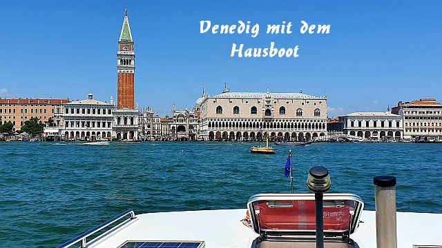 Neuer Reisevortrag "Venedig mit dem Hausboot"