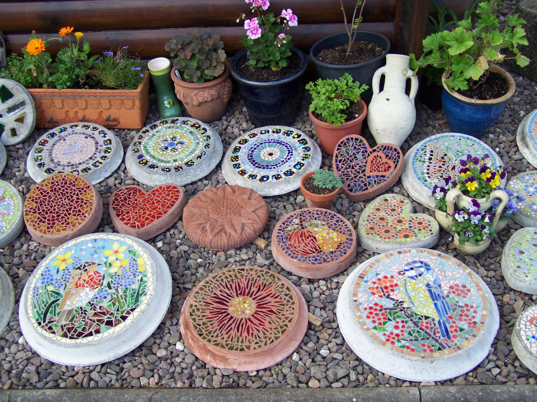 Mosaics fleurdelysglass