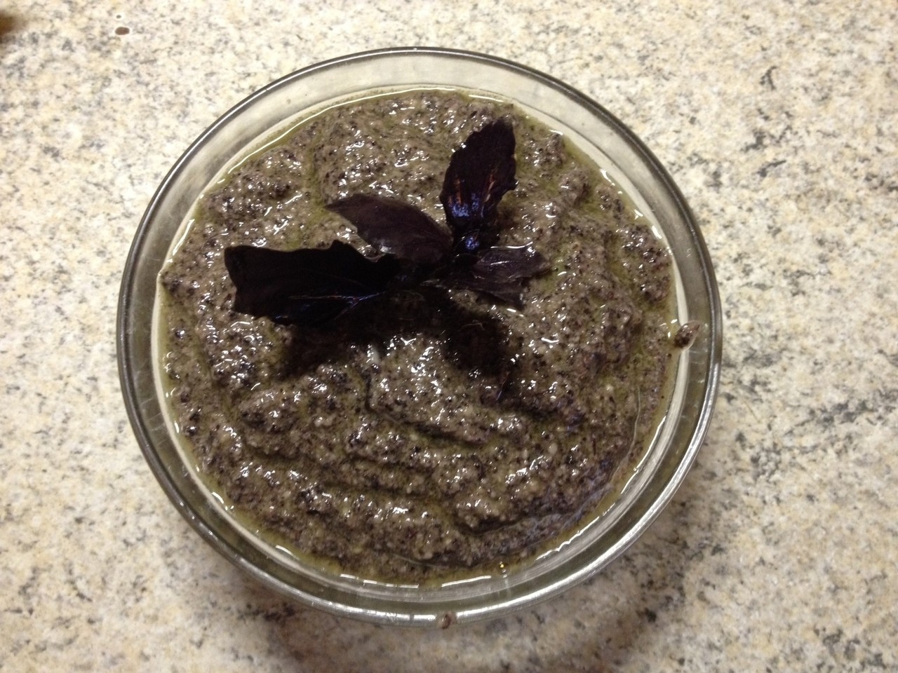 Pesto di Basilico ROSSO Assessore in Cucina Simone Moretti