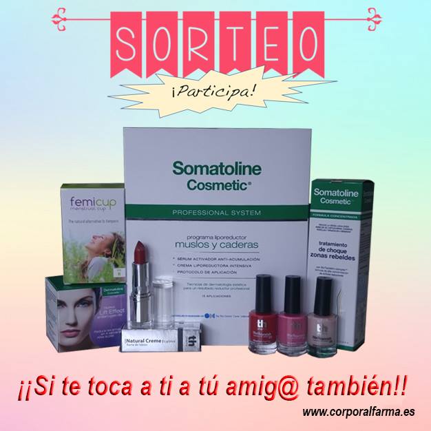 sorteo productos estéticos