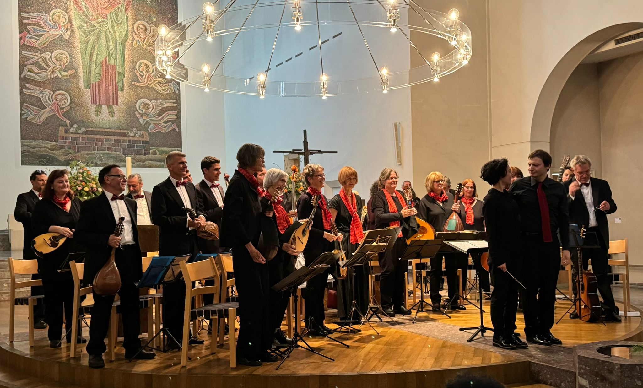 Berna (Svizzera) - Bernen Mandolinen Orchester e Orchestra Mandolinistica Romana