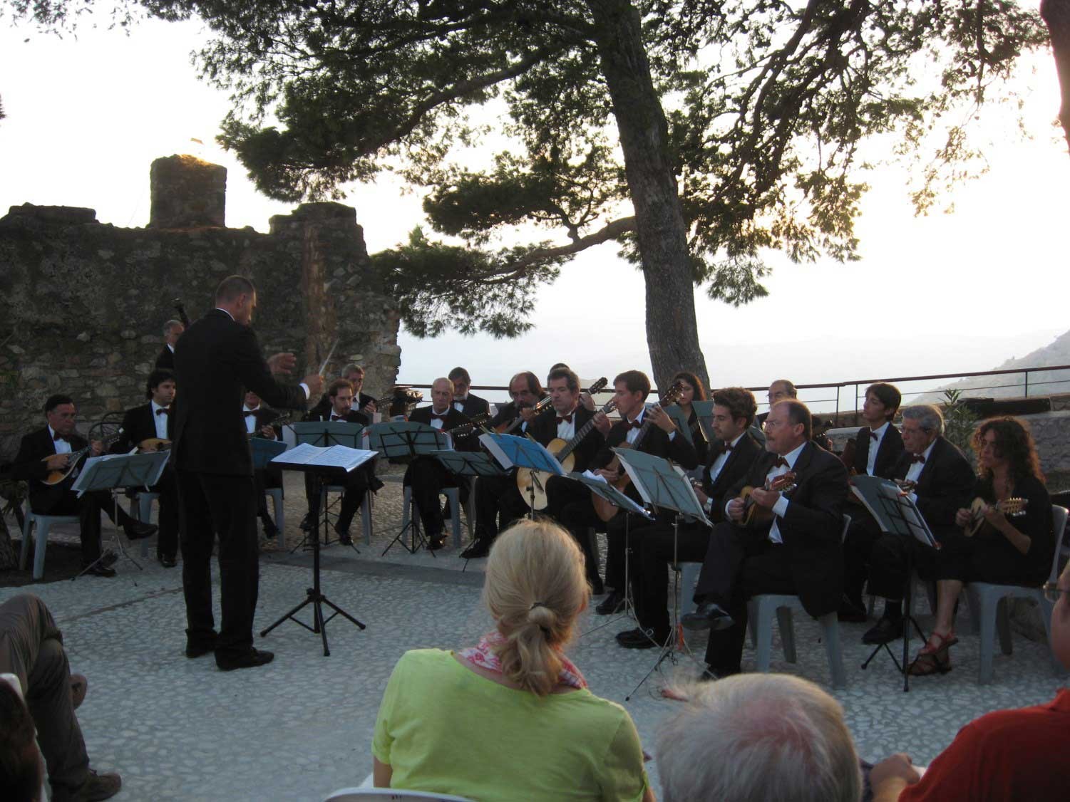 Taormina (CastelMola ) 16/9/2014 - 3° Festival Intern.ale Orchestre a plettro - (dir. Giorgio Matteoli)