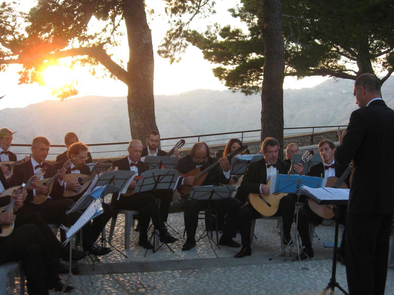 Taormina (CastelMola ) 16/9/2014 - 3° Festival Intern.ale Orchestre a plettro - (dir. Giorgio Matteoli)