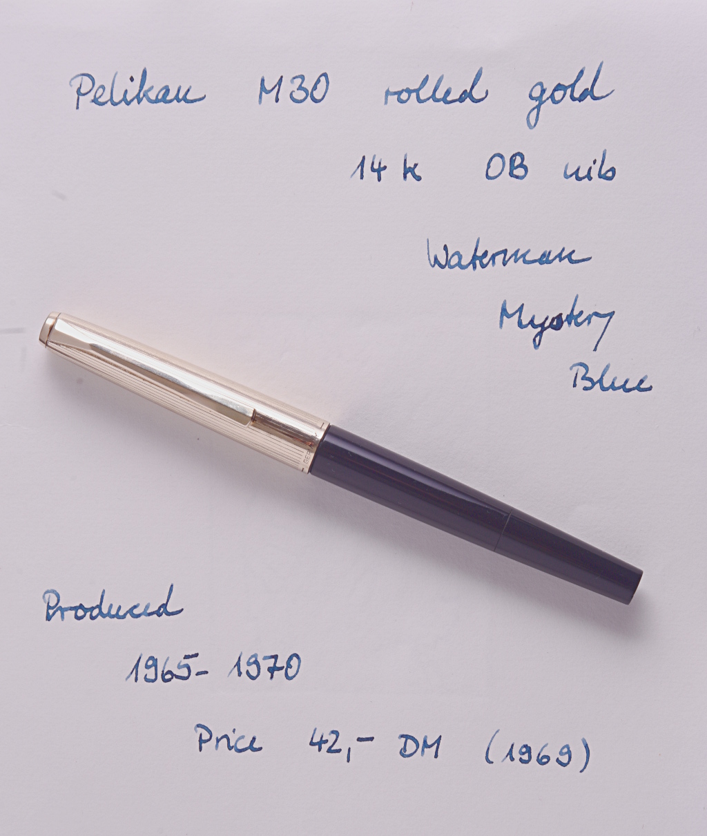 Vintage Obliques - Pelikan - The Fountain Pen Network