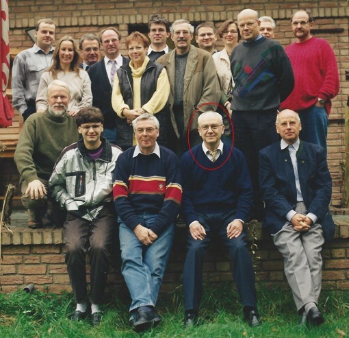 Inmitten der Seminar-Teilnehmer im Hause Augustynowicz – Karthan 1997