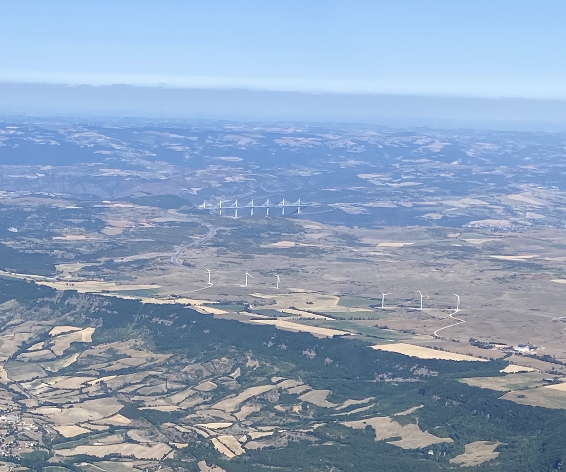 Le fameux viaduc de Millau