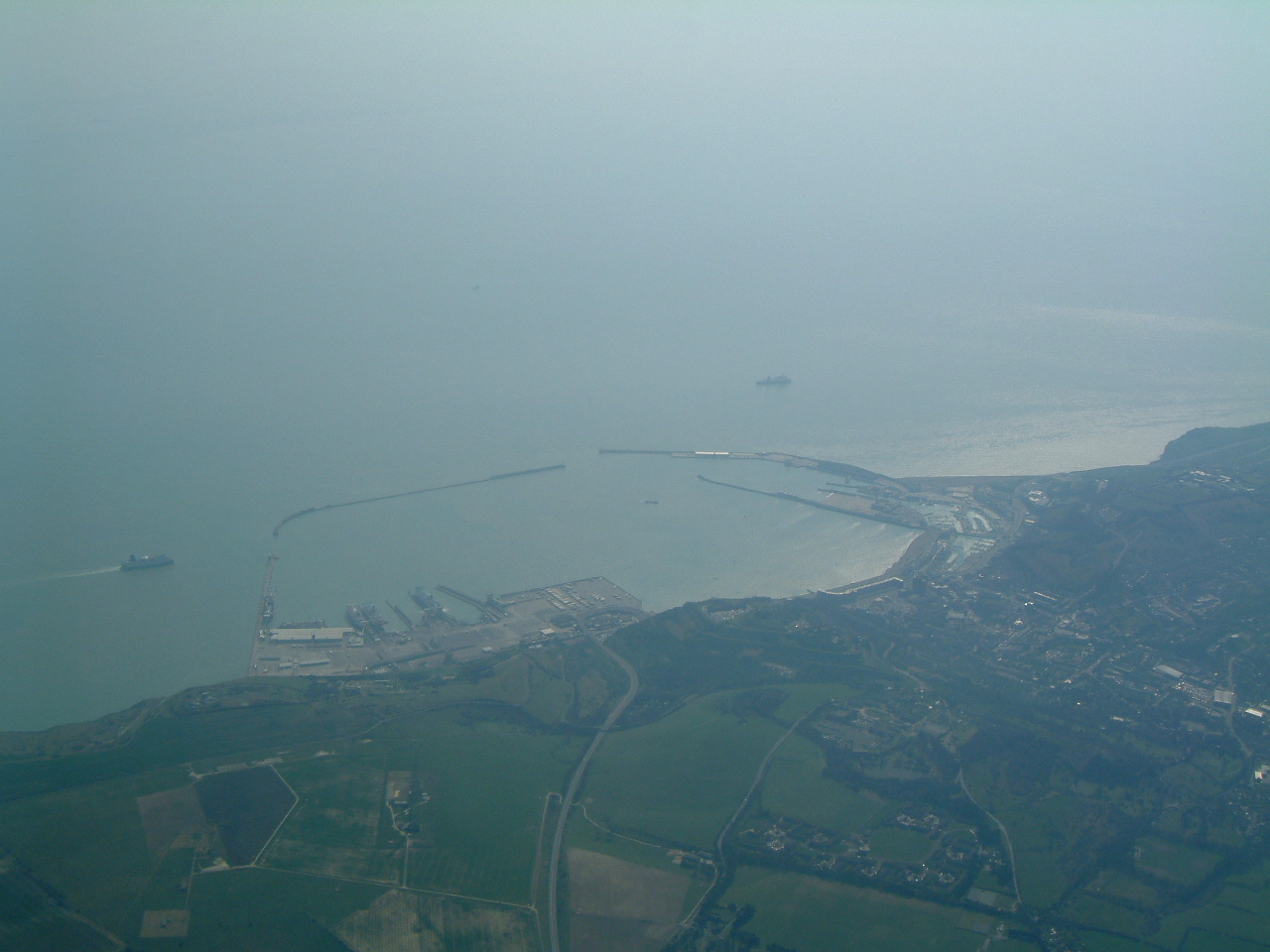 Traversée de la Manche à Douvres