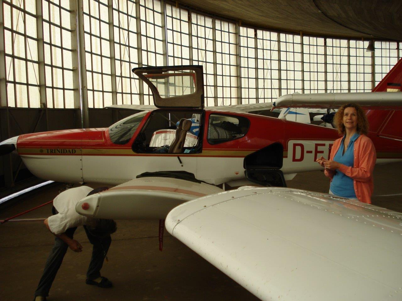 Dans le hangar à Grimbergen (EBGB)