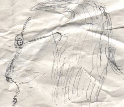 Drawing of a person