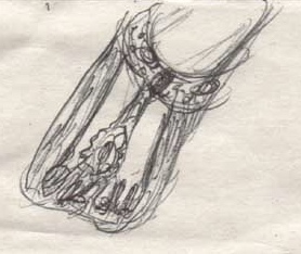 Drawing of Birkenstock sandals