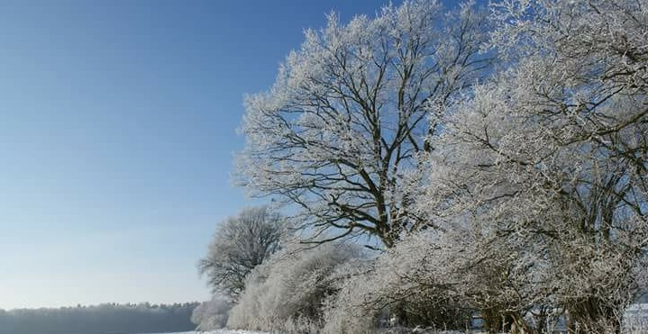 Landsberg im Saalekreis - Winterbild