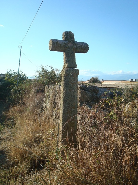 Lagartera (Toledo), cruz simple camino a Oropesa