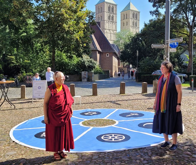 Rad der Religionen in Münster