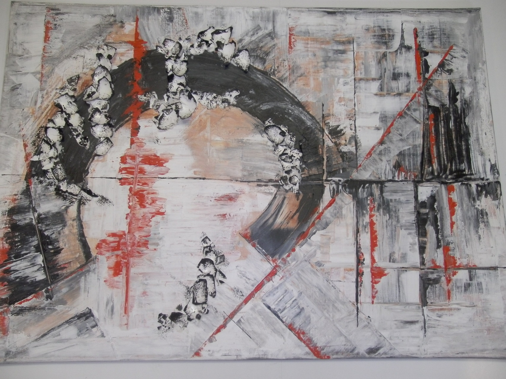 "Überspannt", 50 x 70 cm