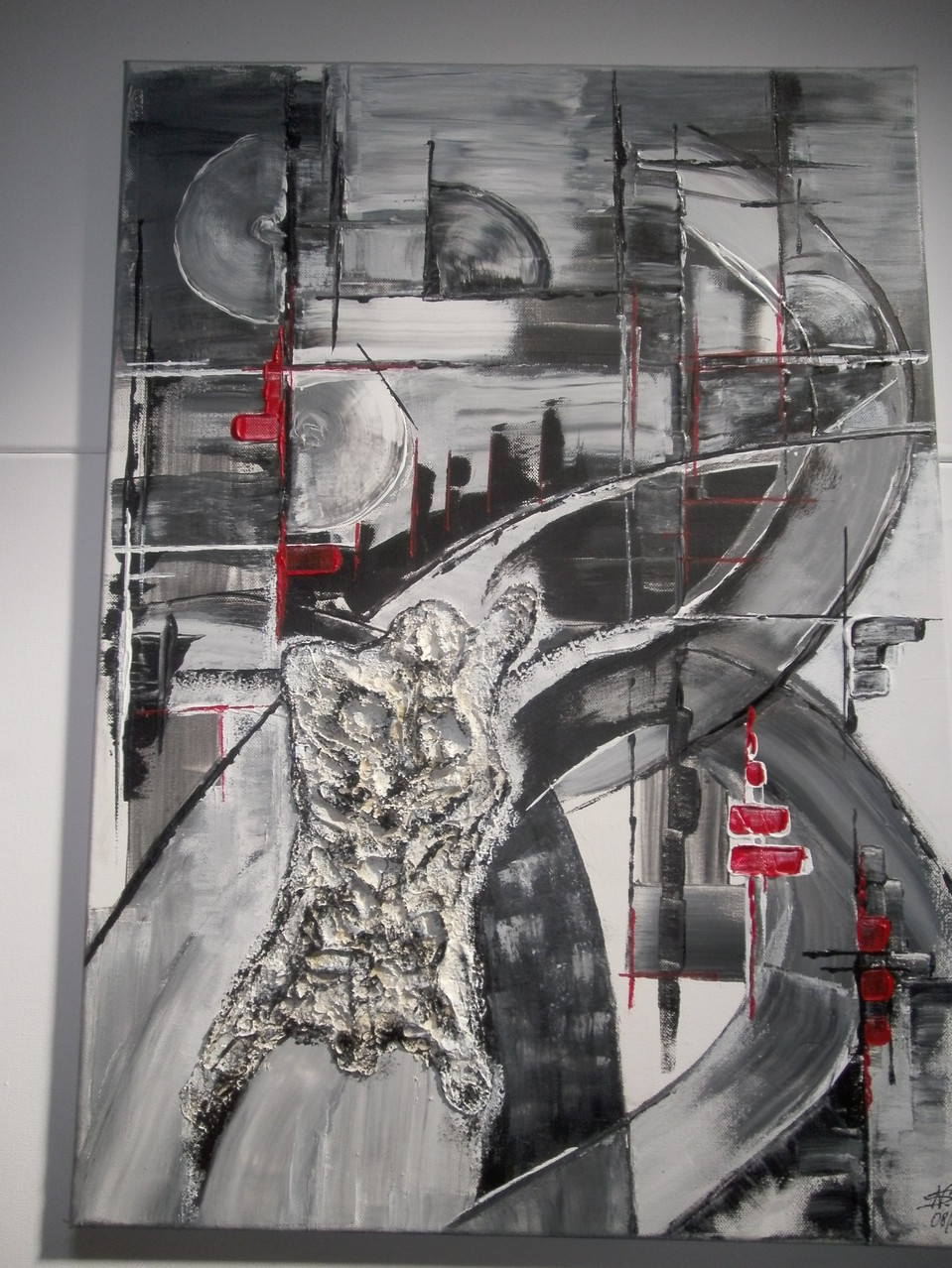 "Der Lauf" 50 x 70 cm