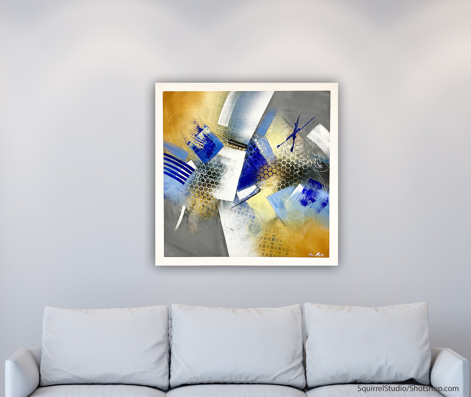 SYNERGY V I 80 x 80 cm