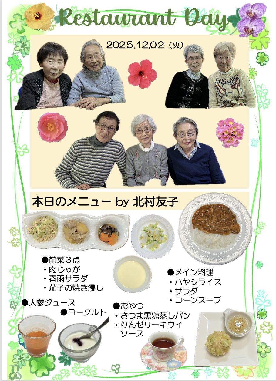 ２０２５年１２月２日（火）