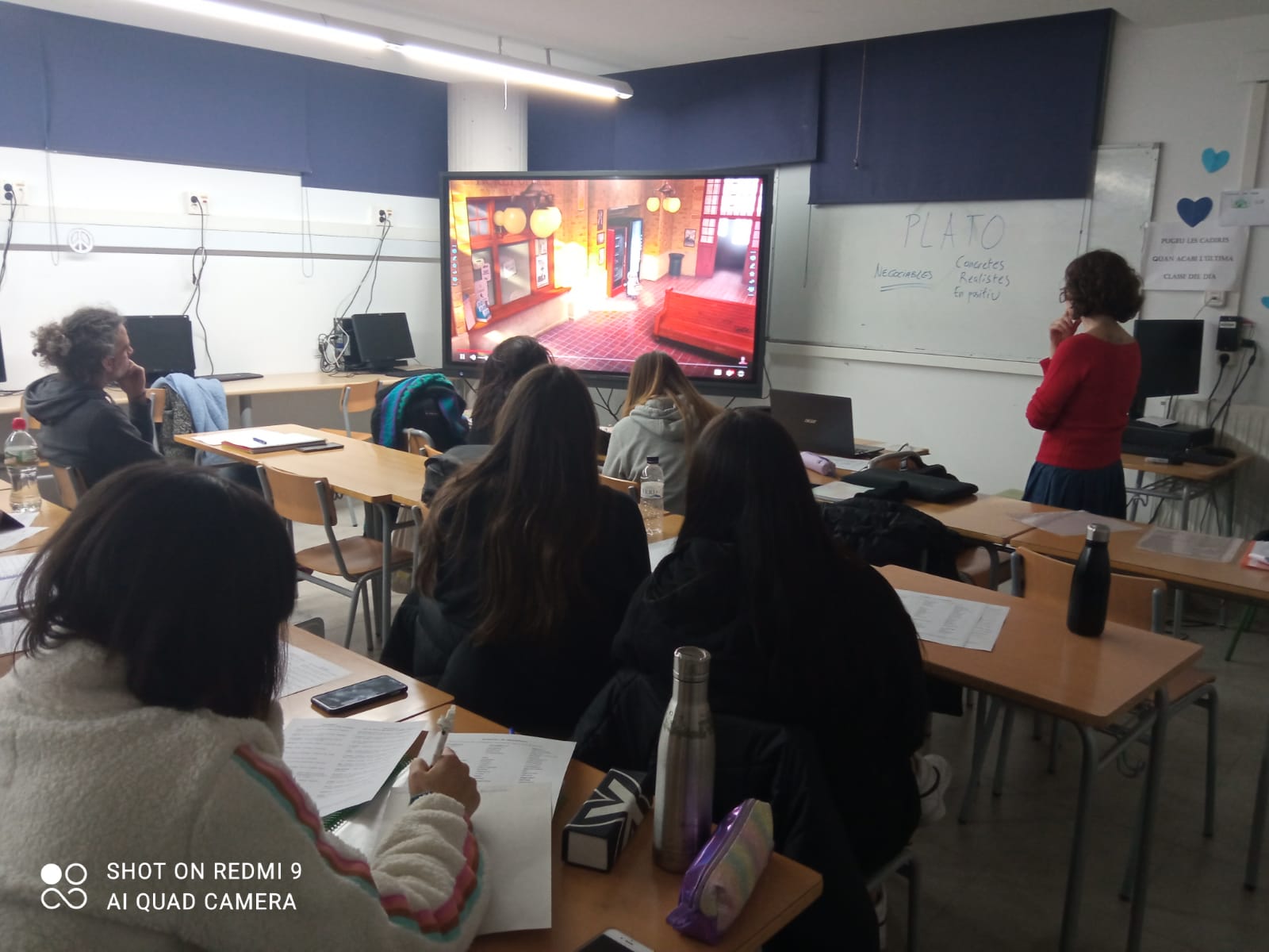 Charla-taller de comunicación no violenta en un instituto