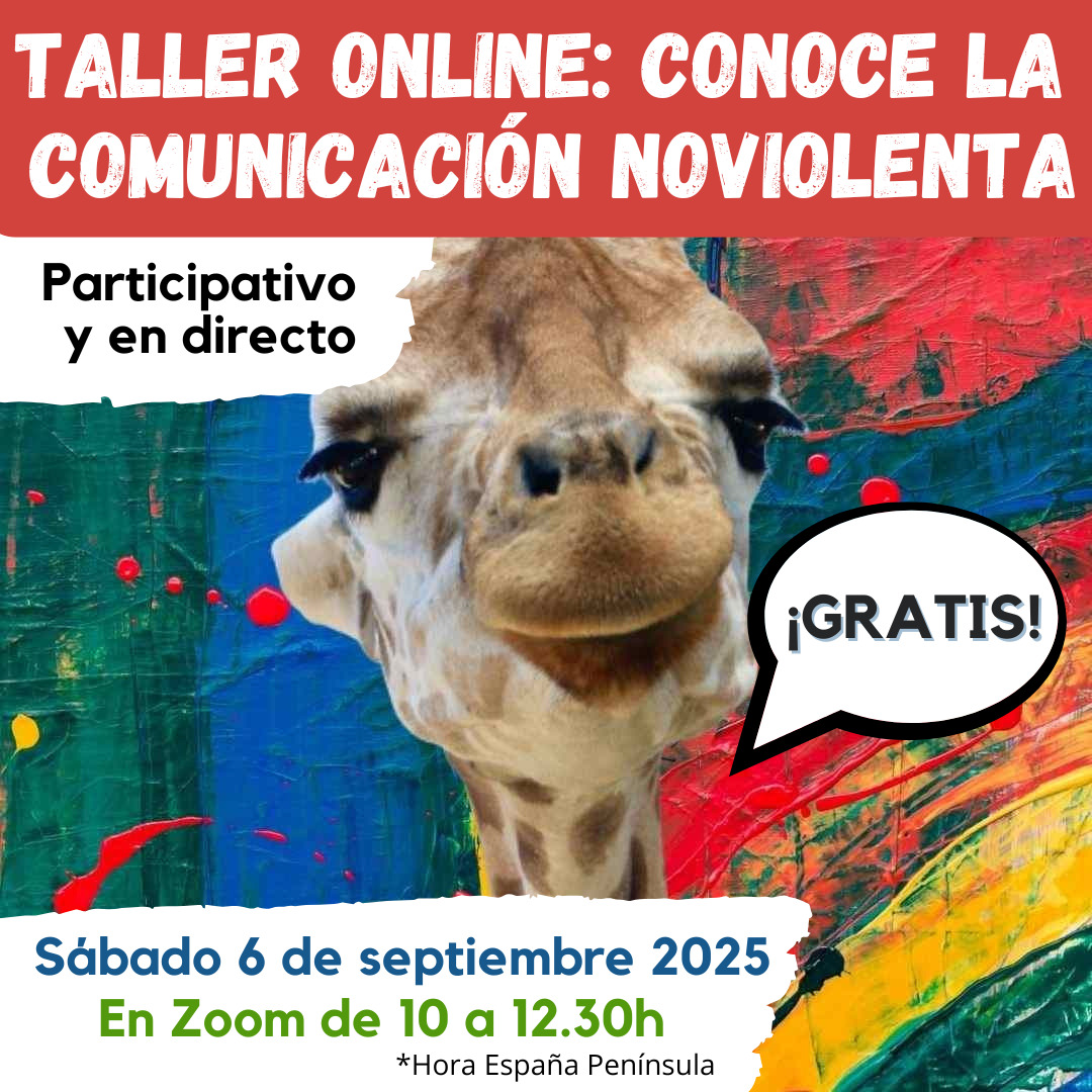 Taller de comunicación noviolenta online y gratuito