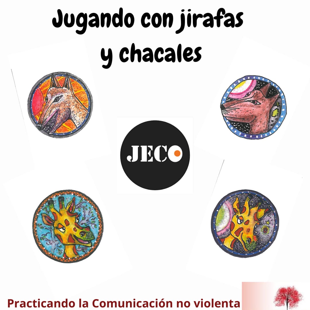 Jugando con jirafas y chacales