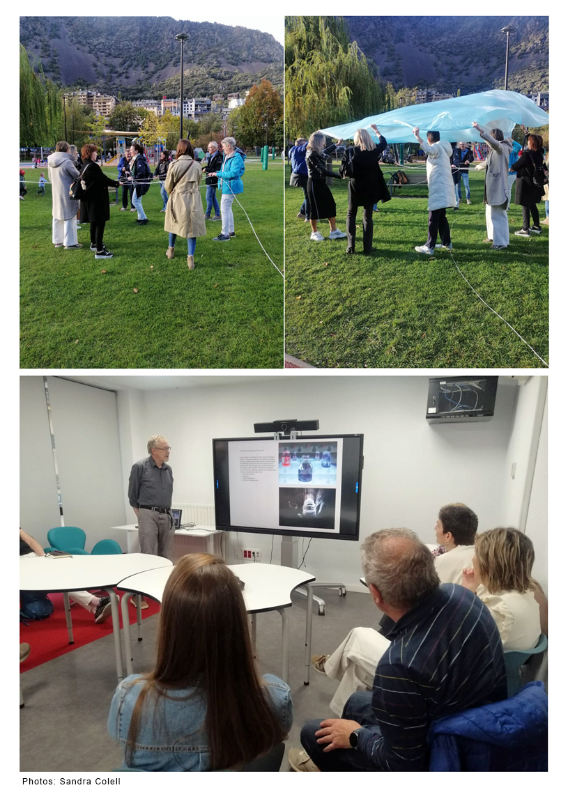Two and a half workshops + an artist talk