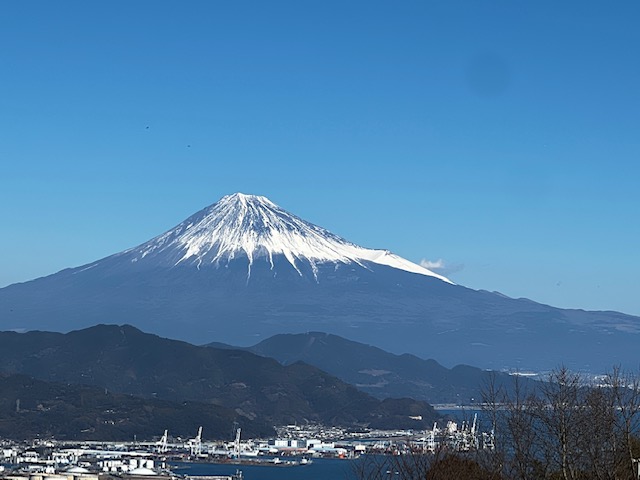 日本平「夢テラス」からの富士山