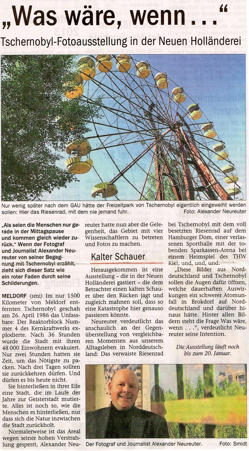 aus dem NordAnzeiger (Heide) vom 16. Januar 2013
