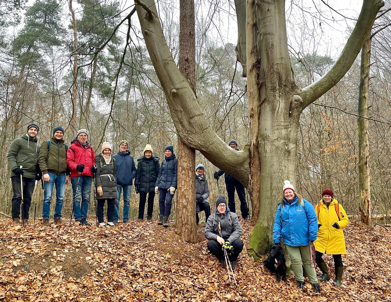 Winterwanderung durch das MUNA-Gelände in Damme