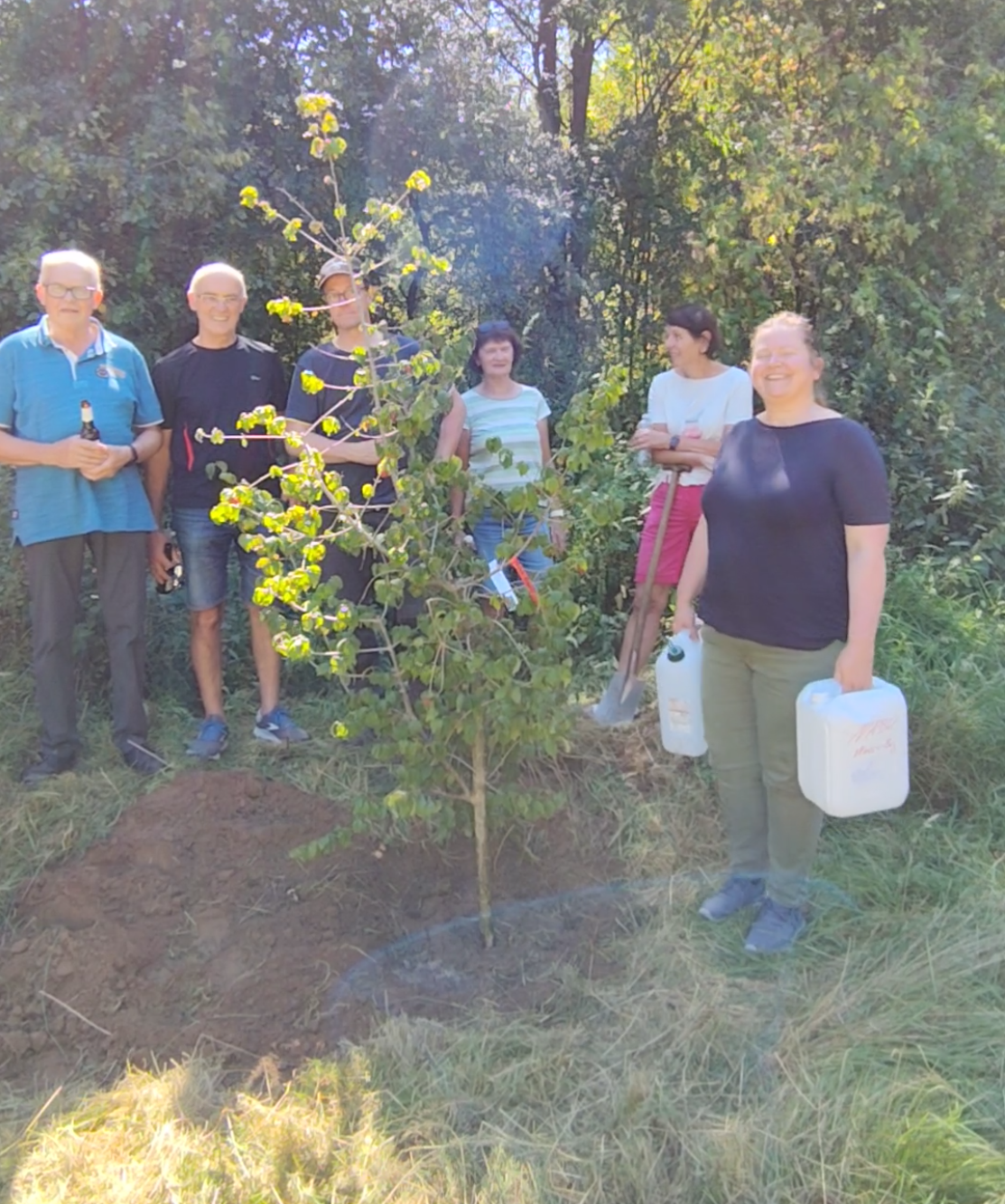 Unsere Teilnahme an der Baumpflanz-Challenge